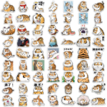 Samolepky Tlustý Tygr 50ks - 50 odlišných samolepek - Obrázek 2