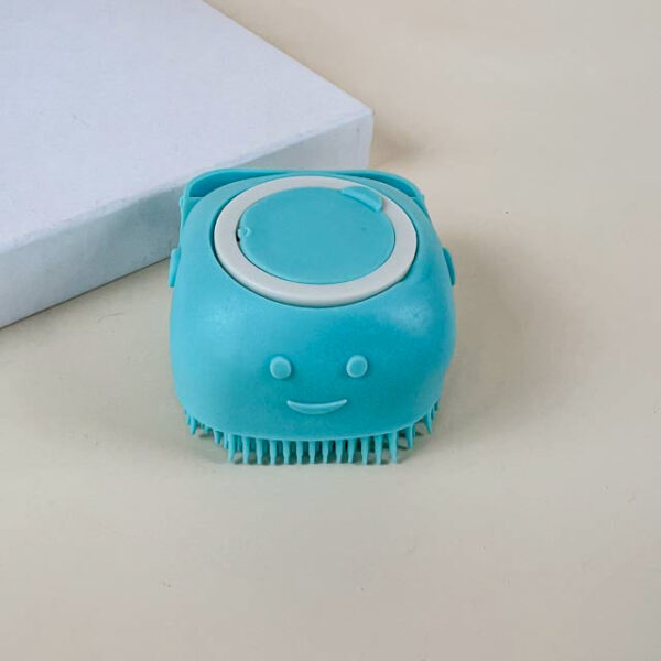 Čisticí kartáč silikonový pro mazlíčky na šampon 8x 7,5 cm - Obrázek 3