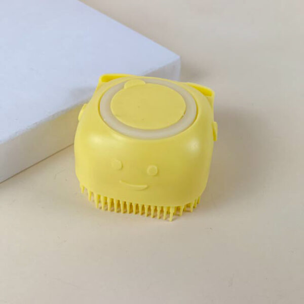 Čisticí kartáč silikonový pro mazlíčky na šampon 8x 7,5 cm - Obrázek 6