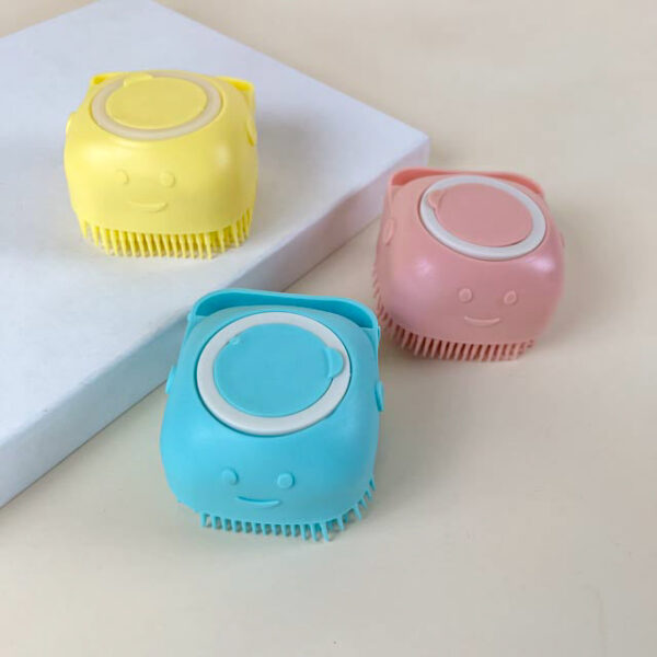 Čisticí kartáč silikonový pro mazlíčky na šampon 8x 7,5 cm - Obrázek 8