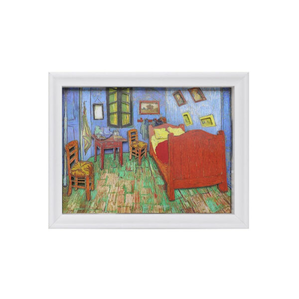 DIY 3D Nalepovací Obraz s rámečkem - Vincents Bedroom in Arles, Van Gogh - Obrázek 1