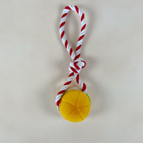 Pískací hamburger 26 cm - Obrázek 5