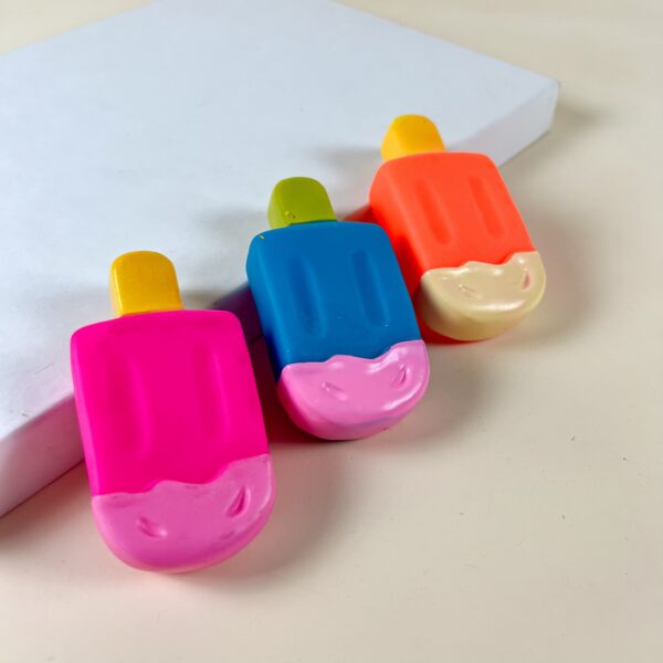 Gumová pískací zmrzlina 10 cm - Obrázek 2