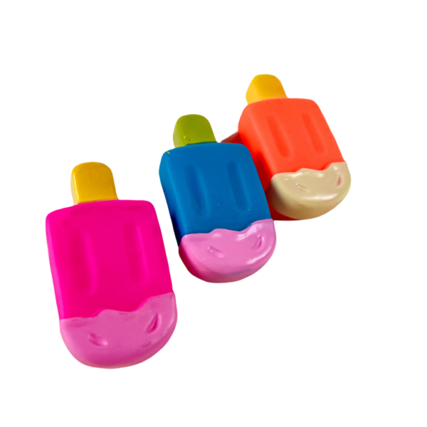 Gumová pískací zmrzlina 10 cm - Obrázek 6