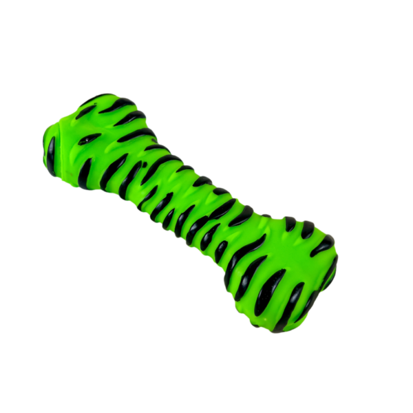 Pískací kost se zebrovaným potiskem 19 cm - Obrázek 10