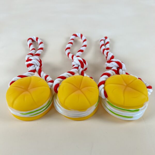 Pískací hamburger 26 cm - Obrázek 3