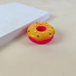 Pískací donut pro psy 10 cm