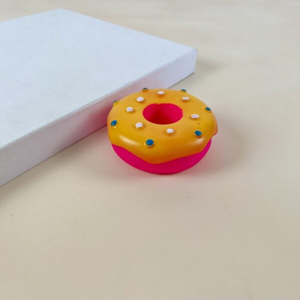 Pískací donut pro psy 10 cm - Obrázek 1