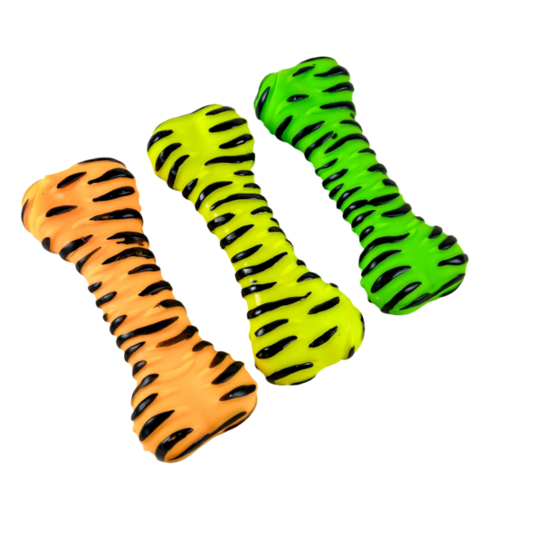 Pískací kost se zebrovaným potiskem 19 cm - Obrázek 8