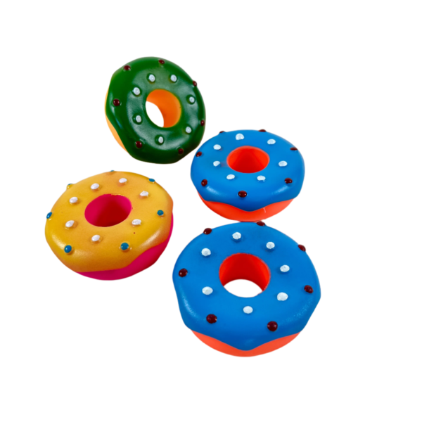 Pískací donut pro psy 10 cm - Obrázek 10