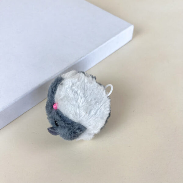 Plyšová myš pro kočky vibrační 8 cm - Obrázek 3