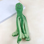 Plyšová chobotnice s pískací hlavou a šustícími chapadly 45cm - Obrázek 3