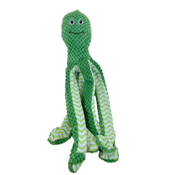 Plyšová chobotnice s pískací hlavou a šustícími chapadly 45cm - Obrázek 7