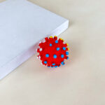 Pískací míč 6 cm (sada 6ks) - Obrázek 2