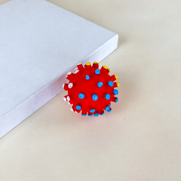 Pískací míč 6 cm (sada 6ks) - Obrázek 2