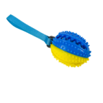 Gumový míč na pamlsky s lanem 8 cm - Obrázek 5