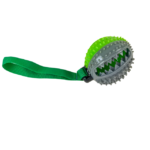 Gumový míč na pamlsky s lanem 8 cm - Obrázek 6