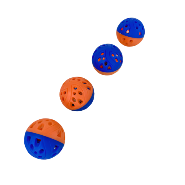 Chrastící koule pro kočky 4.5 cm (sada 4ks) - Obrázek 6