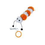 Plyšová housenka s rolničkou na šňůře 15 cm - Obrázek 10