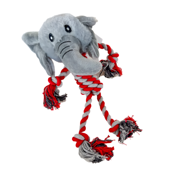 Zvířátko s pleteným tělem na kousání 23 cm - Obrázek 7