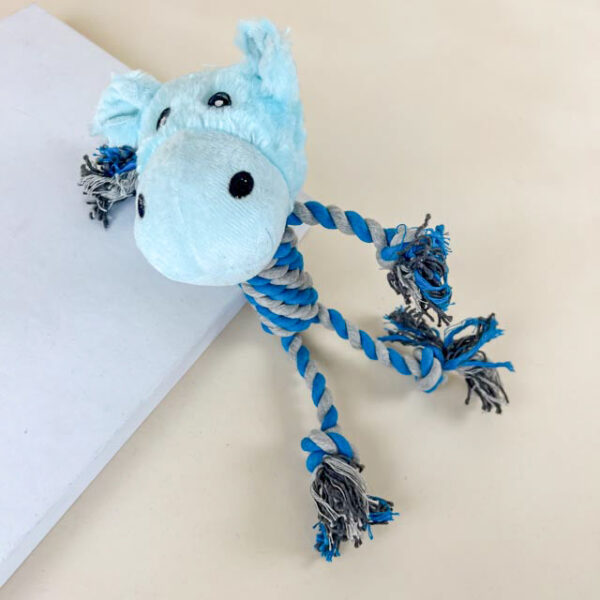 Zvířátko s pleteným tělem na kousání 23 cm - Obrázek 6