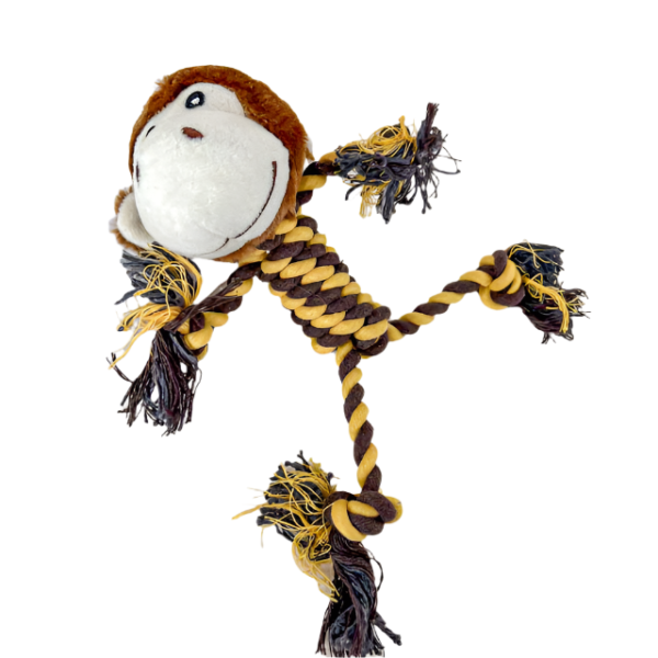 Zvířátko s pleteným tělem na kousání 23 cm - Obrázek 8