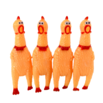 Pískací kuře pro psy 15 cm - Obrázek 2