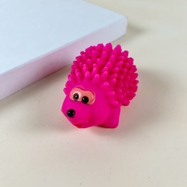 Pískací gumový ježek 11 cm - Obrázek 7