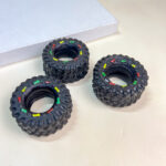 Pískací pneumatika pro psy 8 cm - Obrázek 2