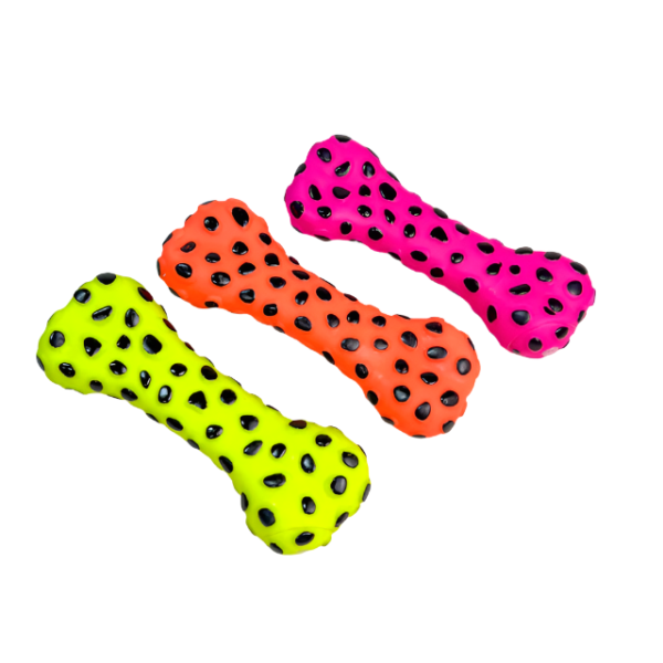 Pískací kost s leopardím postiskem 18x6.5 cm - Obrázek 6