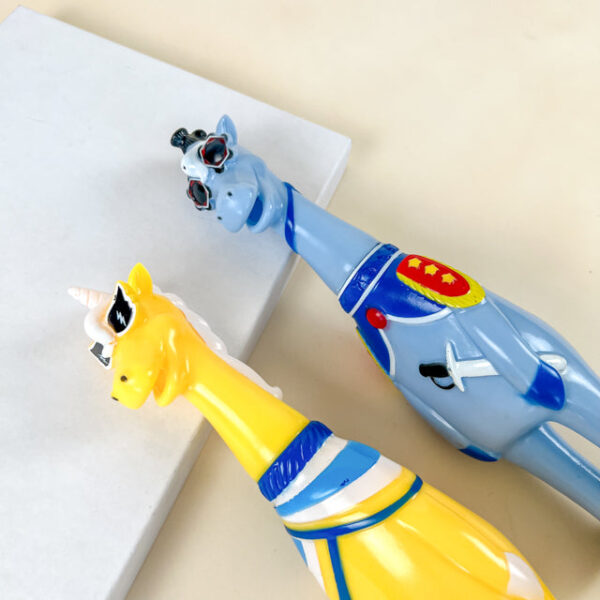 Pískací gumový kůň 32 cm - Obrázek 3