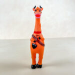 Malá pískací gumová kráva 22 cm - Obrázek 3