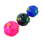 Tvrdý pískací míč pro psy 9 cm - Obrázek 4