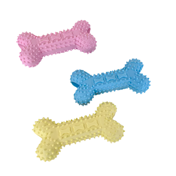 Gumová kost pro psy 14.5 cm - Obrázek 6