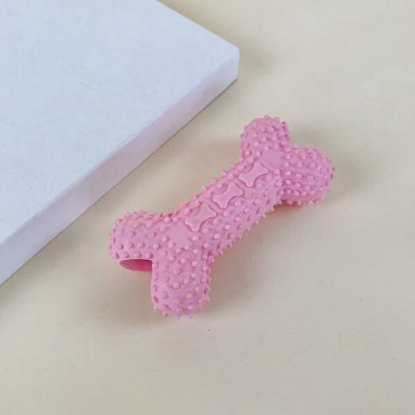 Gumová kost pro psy 14.5 cm - Obrázek 5