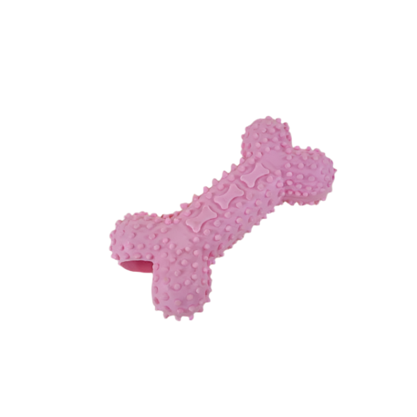 Gumová kost pro psy 14.5 cm - Obrázek 8