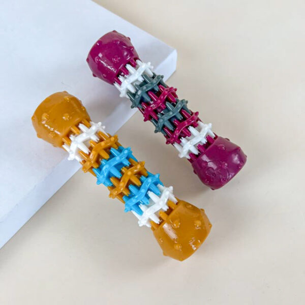 Gumová dentální hračka pro psy 15 cm - Obrázek 2