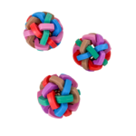 Barevný míček s rolničkou pro psy 9 cm - Obrázek 4