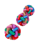 Barevný míček s rolničkou pro psy 9 cm - Obrázek 7