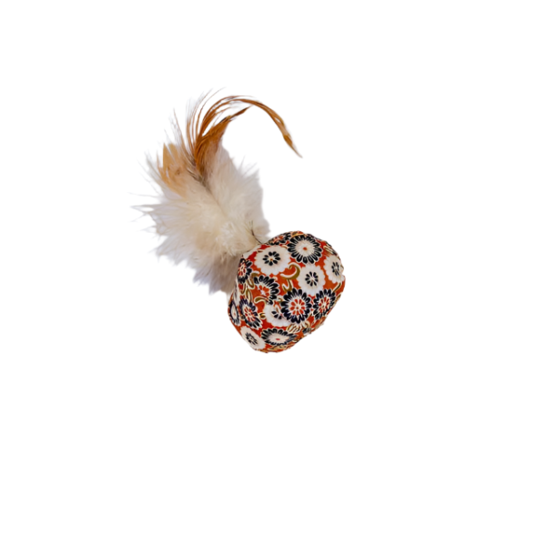 Plyšová koule s peřím 15 cm - Obrázek 9