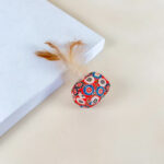 Plyšová koule s peřím 15 cm - Obrázek 4