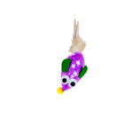 Myška s peřím pro kočky 15 cm - Obrázek 8