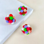 Plyšový míček pro kočky 5 cm - Obrázek 3