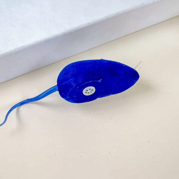 Barevné myšky pro kočky 13 cm (sada 3 ks) - Obrázek 5