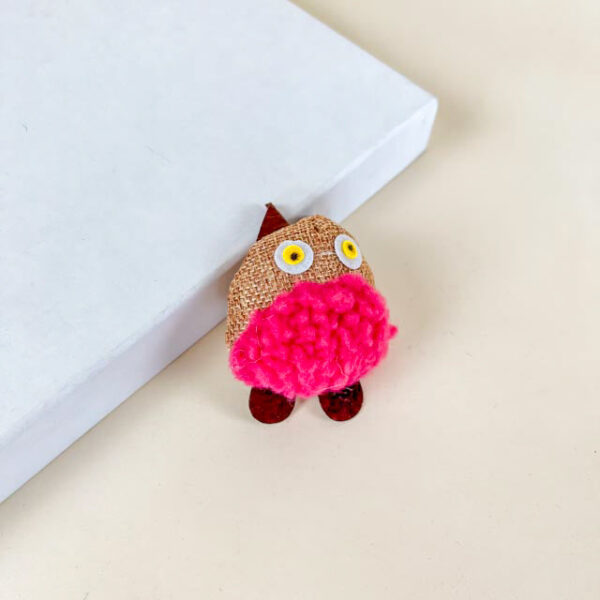 Hračka pro kočky chlupatá 9 cm - Obrázek 4