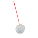 Chlupaté škádlitko pro kočky s bambulí 40 cm - Obrázek 8