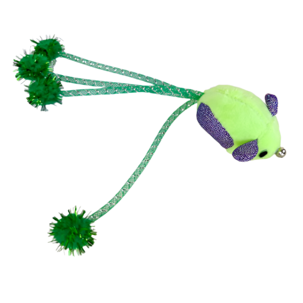 Myš s ocasem pro kočky 20 cm - Obrázek 7