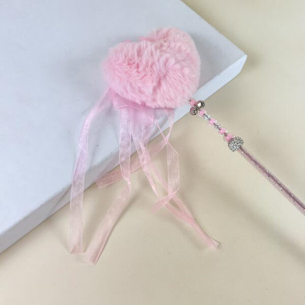 Chlupaté škádlítko pro kočky 45 cm - Obrázek 3