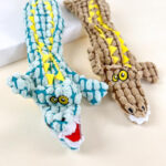 Plyšový krokodýl s pískátkem 55 cm - Obrázek 5