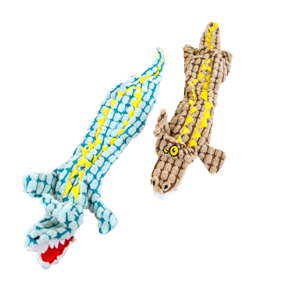 Plyšový krokodýl s pískátkem 55 cm - Obrázek 13